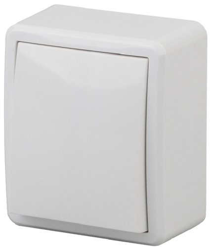 Переключатель накладной Эра Эксперт 1-кл. проходной белый фото Переключатель накладной Эра Эксперт 1-кл. проходной белый картинка